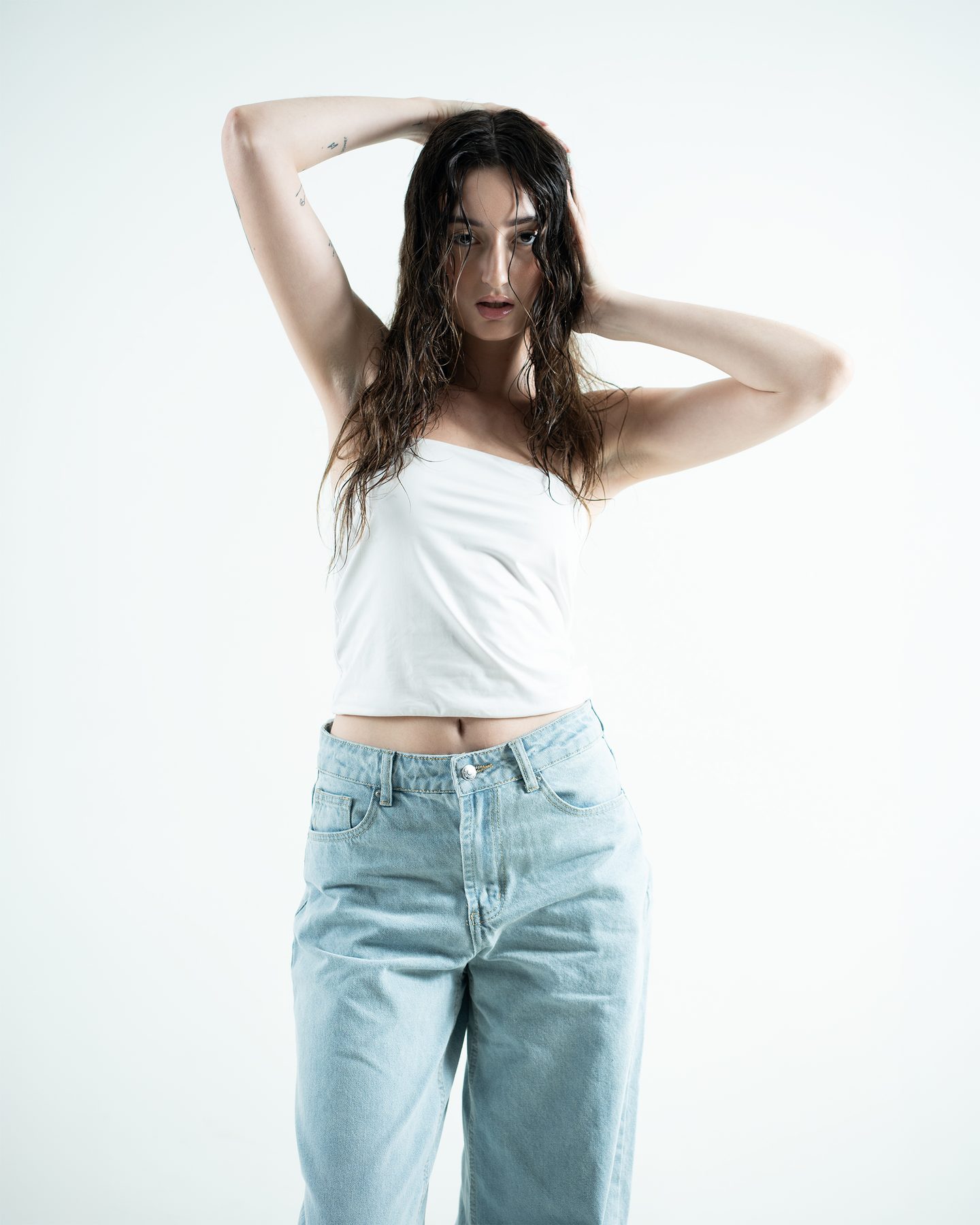 Studio portrait — editorial movement