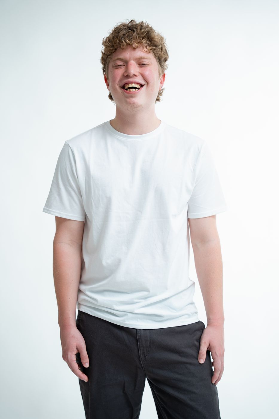 Studio portrait — natural expression, Melbourne studio